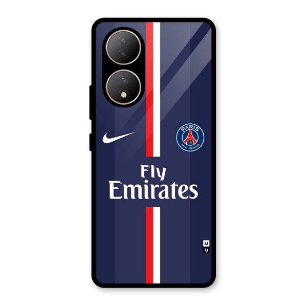 Saint Paris Jersey Glass Back Case for Vivo Y100A