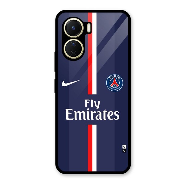 Saint Paris Jersey Glass Back Case for Vivo Y16