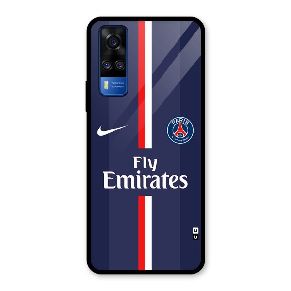 Saint Paris Jersey Glass Back Case for Vivo Y51