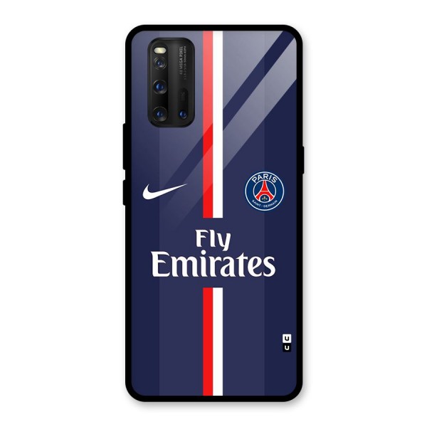 Saint Paris Jersey Glass Back Case for Vivo iQOO 3