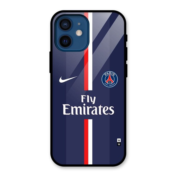 Saint Paris Jersey Glass Back Case for iPhone 12 Mini