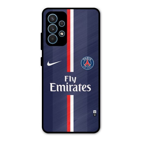 Saint Paris Jersey Metal Back Case for Galaxy A32