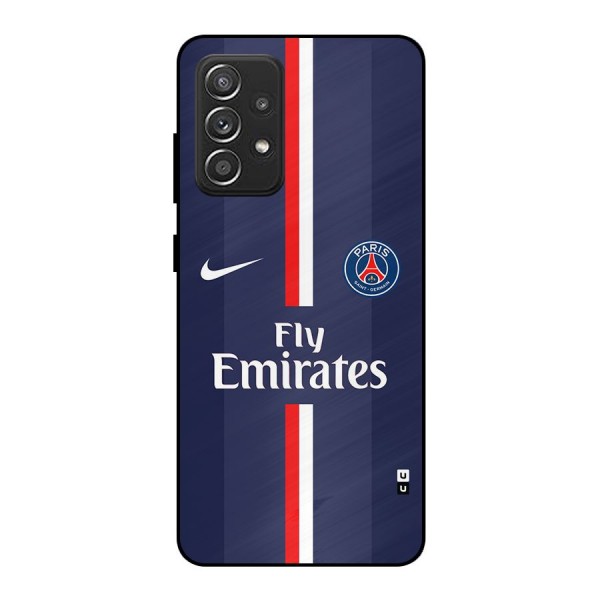 Saint Paris Jersey Metal Back Case for Galaxy A52