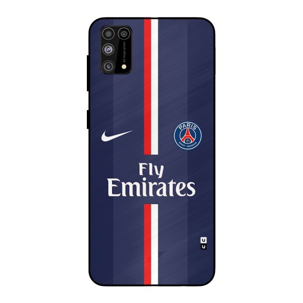 Saint Paris Jersey Metal Back Case for Galaxy F41