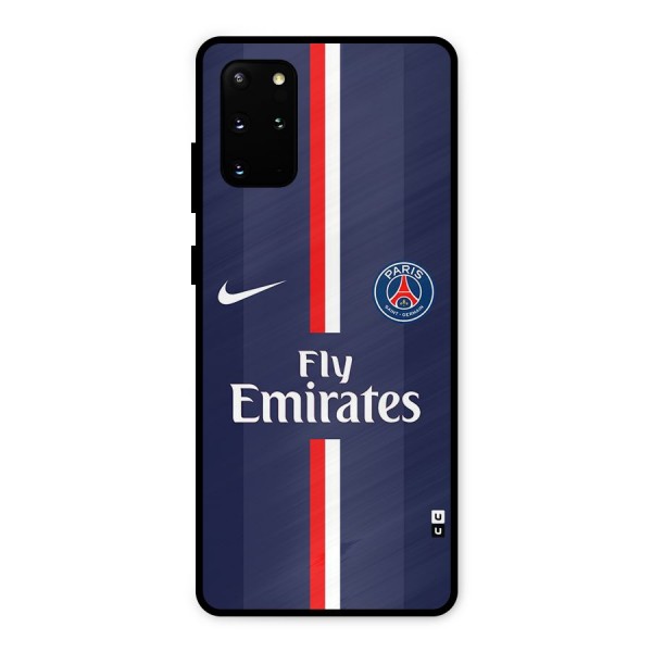 Saint Paris Jersey Metal Back Case for Galaxy S20 Plus