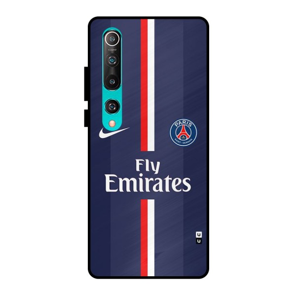 Saint Paris Jersey Metal Back Case for Mi 10