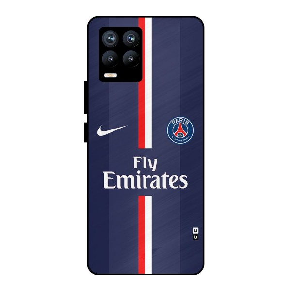 Saint Paris Jersey Metal Back Case for Realme 8 Pro