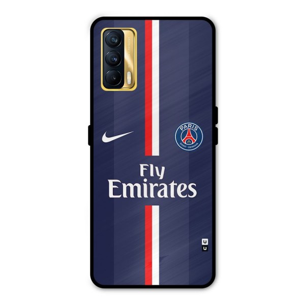 Saint Paris Jersey Metal Back Case for Realme X7