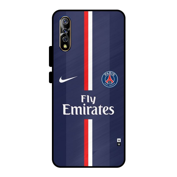 Saint Paris Jersey Metal Back Case for Vivo S1