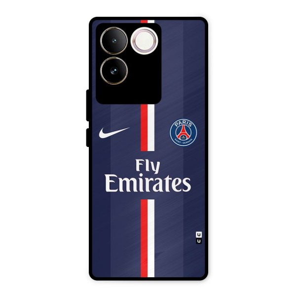 Saint Paris Jersey Metal Back Case for Vivo T2 Pro