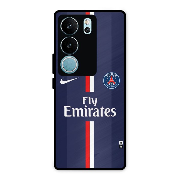 Saint Paris Jersey Metal Back Case for Vivo V29
