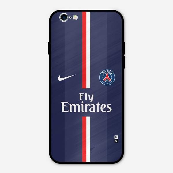 Saint Paris Jersey Metal Back Case for iPhone 6 6s