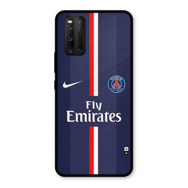Saint Paris Jersey Metal Back Case for iQOO 3
