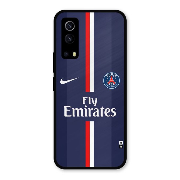 Saint Paris Jersey Metal Back Case for iQOO Z3