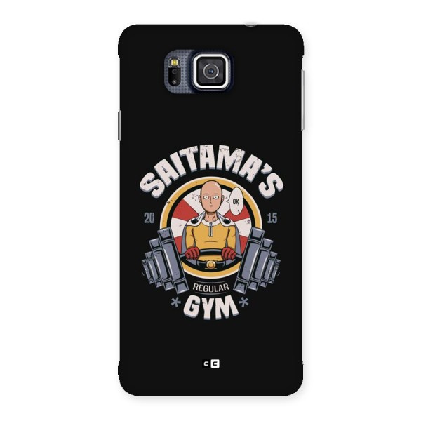 Saitama Gym Back Case for Galaxy Alpha