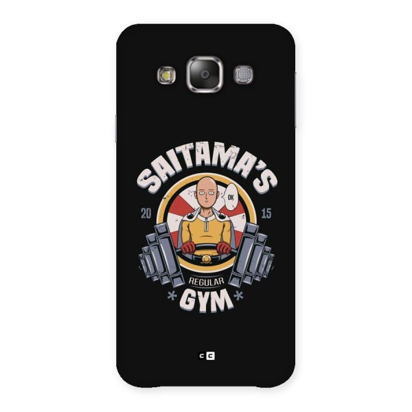 Saitama Gym Back Case for Galaxy E7