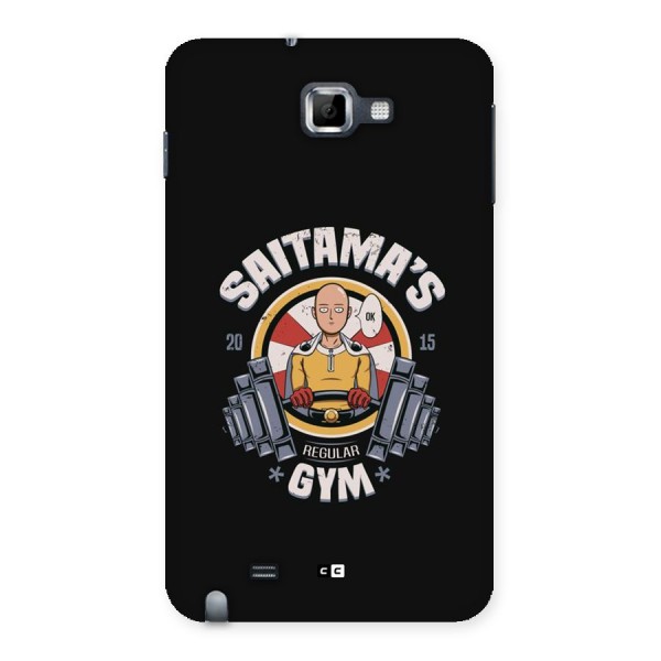 Saitama Gym Back Case for Galaxy Note