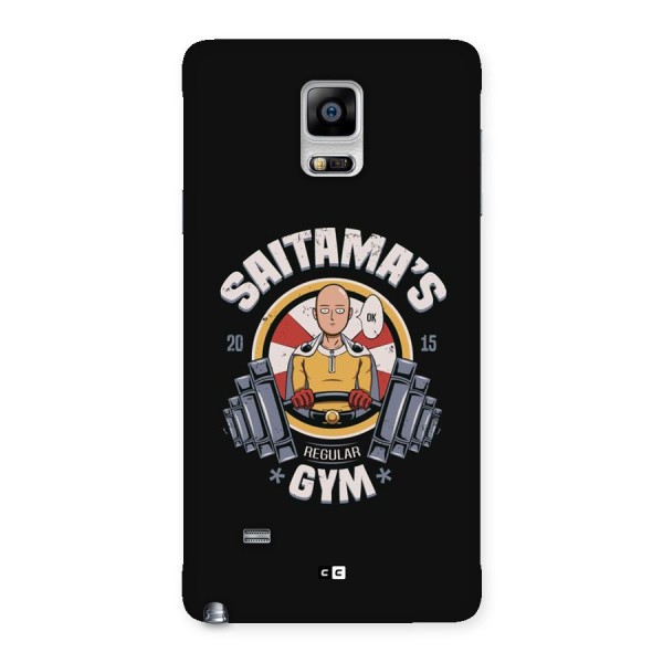 Saitama Gym Back Case for Galaxy Note 4