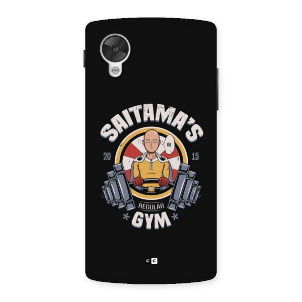 Saitama Gym Back Case for Google Nexus 5