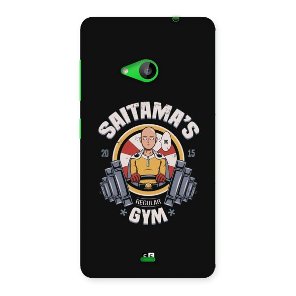 Saitama Gym Back Case for Lumia 535