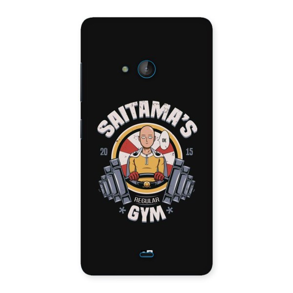 Saitama Gym Back Case for Lumia 540
