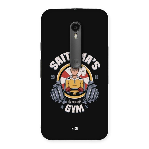 Saitama Gym Back Case for Moto G3