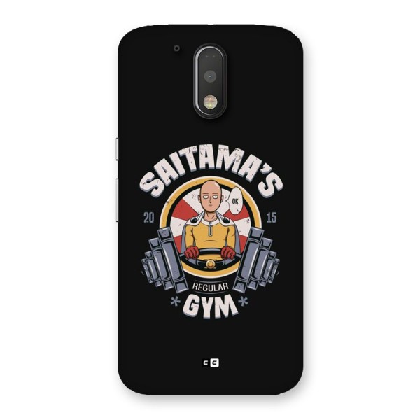 Saitama Gym Back Case for Moto G4