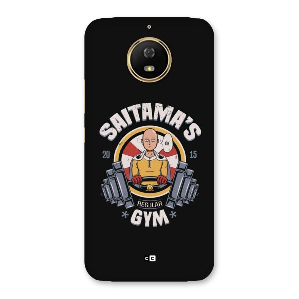 Saitama Gym Back Case for Moto G5s