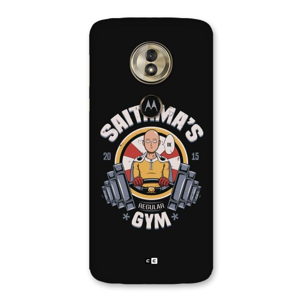 Saitama Gym Back Case for Moto G6 Play