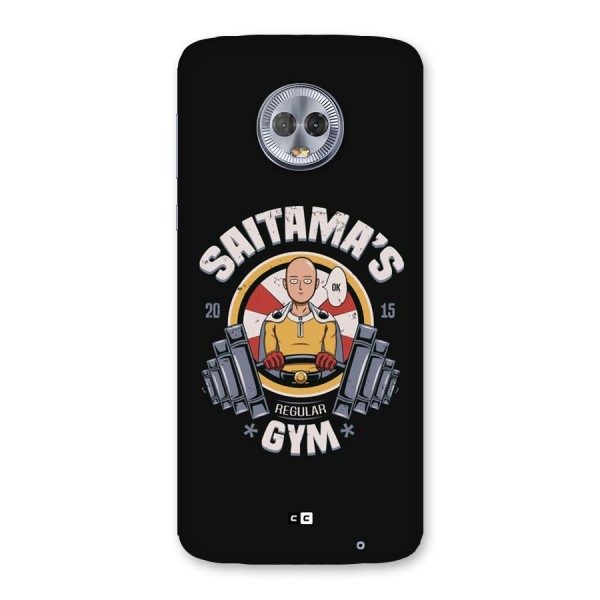 Saitama Gym Back Case for Moto G6 Plus