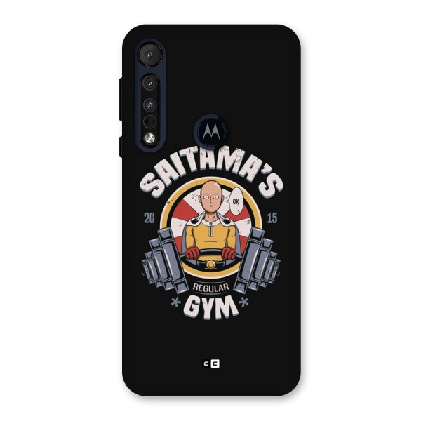 Saitama Gym Back Case for Motorola One Macro