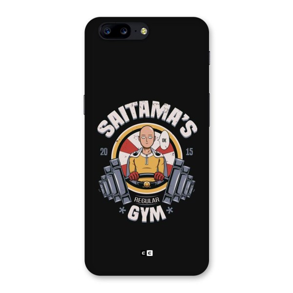 Saitama Gym Back Case for OnePlus 5