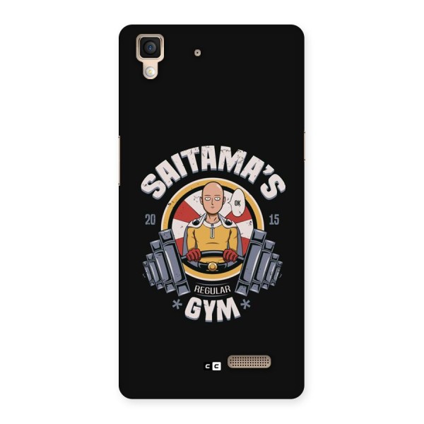 Saitama Gym Back Case for Oppo R7