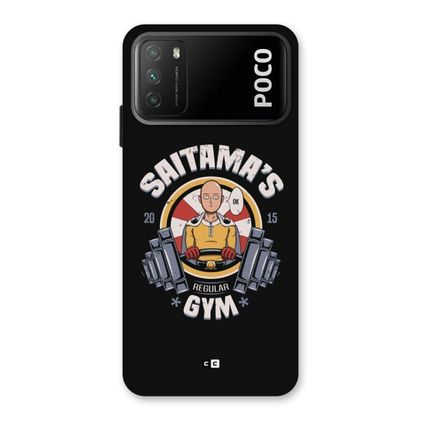 Saitama Gym Back Case for Poco M3