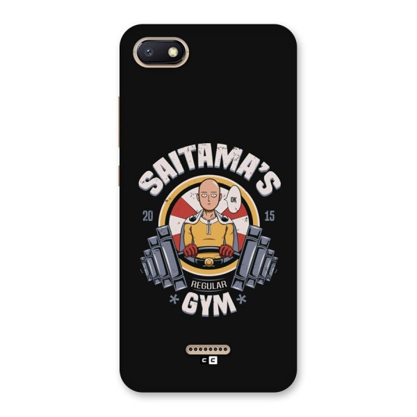 Saitama Gym Back Case for Redmi 6A