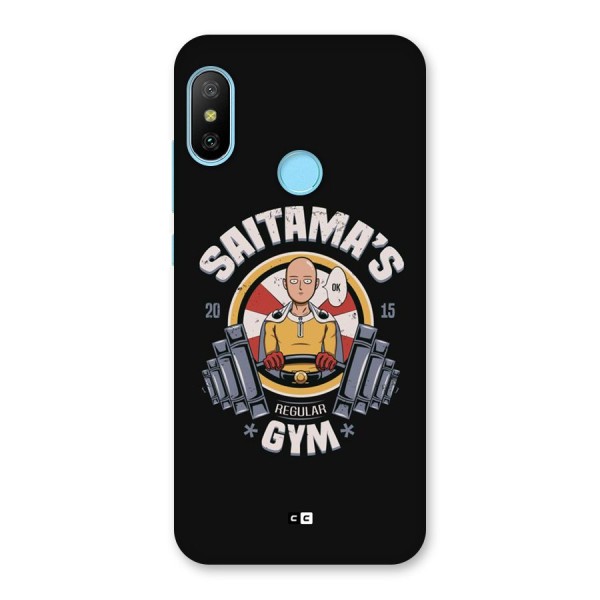 Saitama Gym Back Case for Redmi 6 Pro