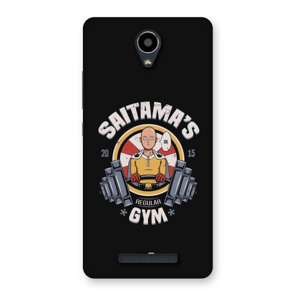 Saitama Gym Back Case for Redmi Note 2