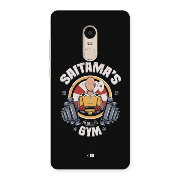 Saitama Gym Back Case for Redmi Note 4