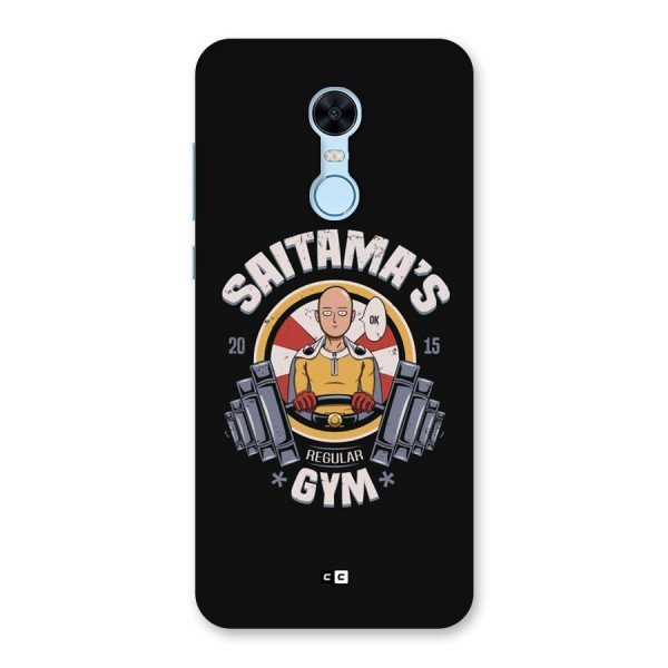 Saitama Gym Back Case for Redmi Note 5
