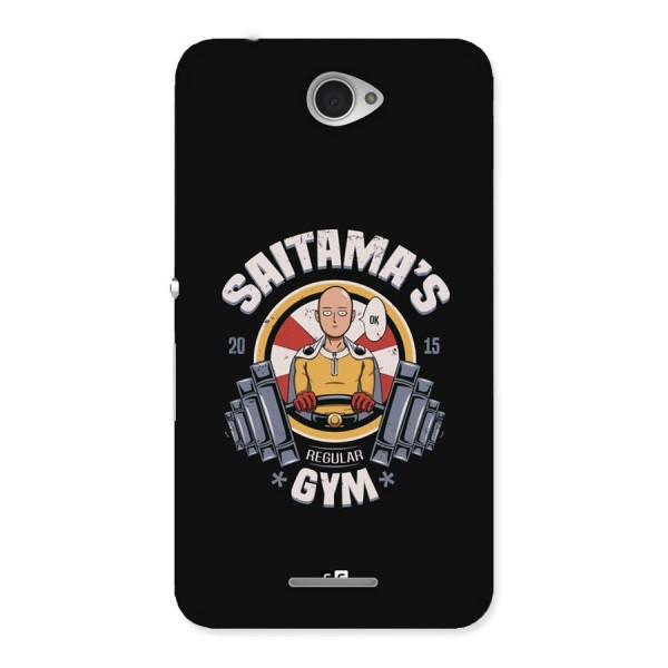 Saitama Gym Back Case for Xperia E4