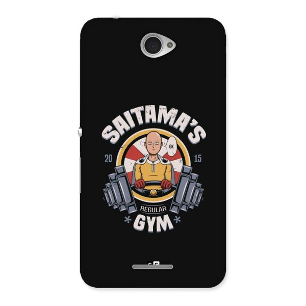 Saitama Gym Back Case for Xperia E4