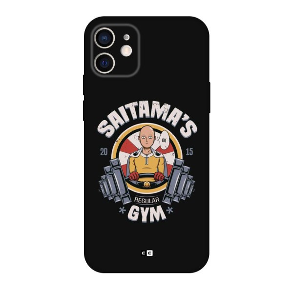 Saitama Gym Back Case for iPhone 12