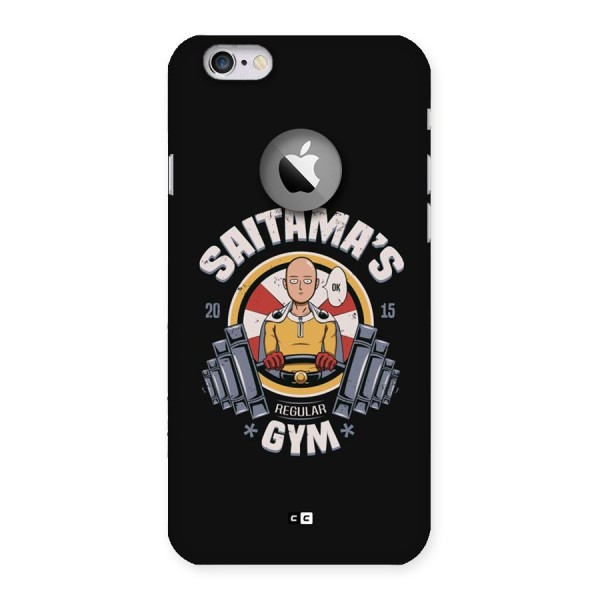 Saitama Gym Back Case for iPhone 6 Logo Cut
