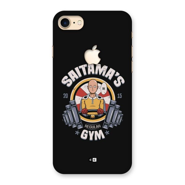 Saitama Gym Back Case for iPhone 7 Apple Cut