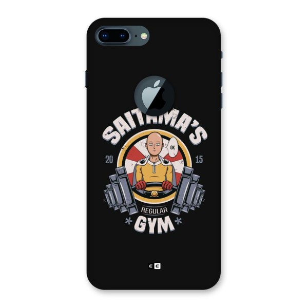 Saitama Gym Back Case for iPhone 7 Plus Logo Cut