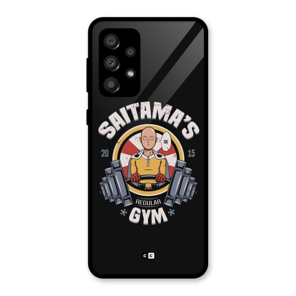 Saitama Gym Glass Back Case for Galaxy A32