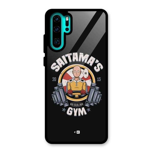 Saitama Gym Glass Back Case for Huawei P30 Pro