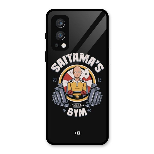 Saitama Gym Glass Back Case for OnePlus Nord 2 5G