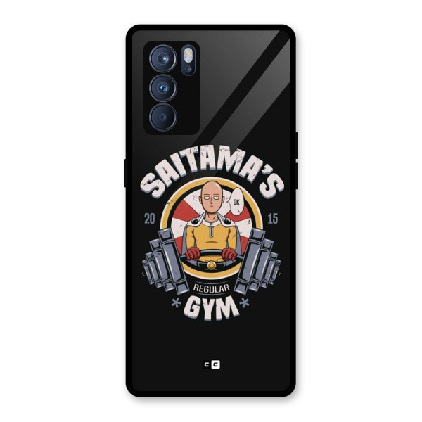 Saitama Gym Glass Back Case for Oppo Reno6 Pro 5G