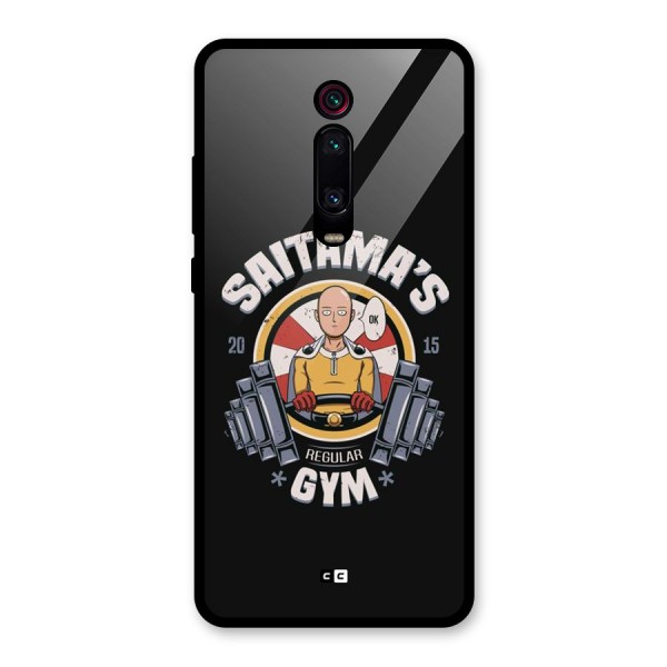 Saitama Gym Glass Back Case for Redmi K20 Pro